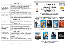 CINéPLAN - CINePLAN