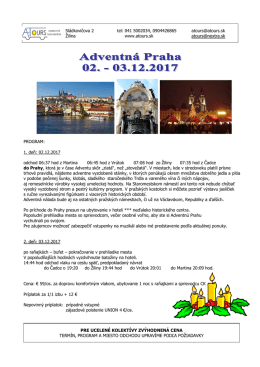 adventná praha 02.12. - 03.12.2017 - A
