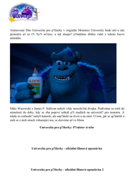 Purpulo - Univerzita pro příšerky