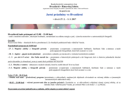 Jarn&eacute; pr&aacute;zdniny vo Hvezd&aacute;rni - Hvezd&aacute;reň v Rimavskej Sobote