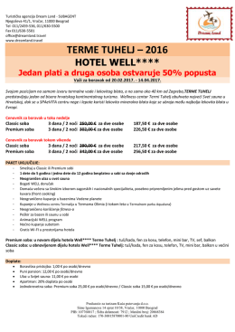 terme tuhelj – 2016