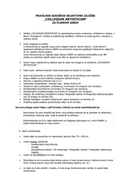 collegium artisticum - Asocijacija Arhitekata