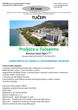 Proljeće u Tučepima