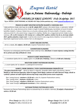 Župa sv.Antuna Padovanskog - Podvinje