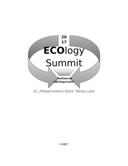 ECOlogy Summit - Poljoprivredna &scaron;kola Banja Luka