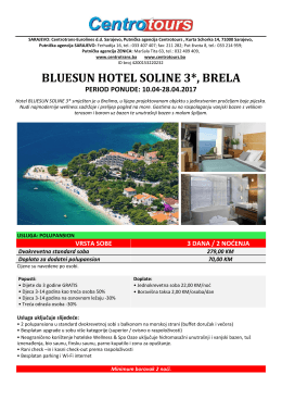 Hotel Soline Brela