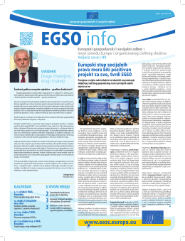 EGSO - EESC European Economic and Social Committee
