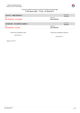 Pregled/ispis izvje\232taja - C:\\Program Files\\UHRS - UHRS-a