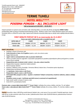 terme tuhelj - Dreamland Travel
