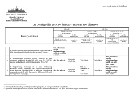 &uuml;l&eacute;sterve - Parlament