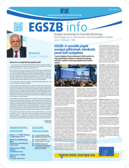 EGSZB - EESC European Economic and Social Committee