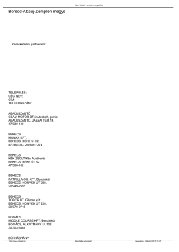 Borsod-Aba&uacute;j-Zempl&eacute;n megye