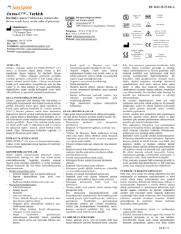 Zuma-C&trade; - Turkish