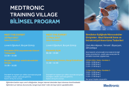 medtronic uygulamalı eğitim programı