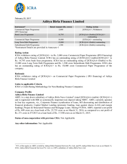 Aditya Birla Finance Limited