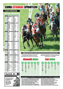 CUMA İSTANBULSPRiNTLERi