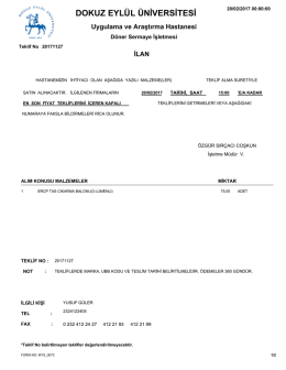 Dokuz Eyl&uuml;l &Uuml;niversitesi Hastanesi