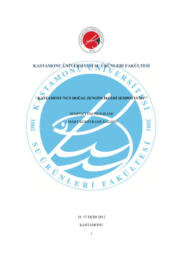 Bartın-Kastamonu K&uuml;re Dağları Milli Parkı Mağaralarının