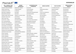 referanslar - PlazmaLift