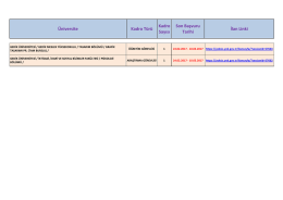 Gedik &Uuml;niversitesi &Ouml;ğretim G&ouml;revlisi, Araştırma G&ouml;revlisi Alım İlanı