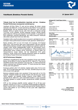 Vakıfbank (Endekse Paralel Getiri)