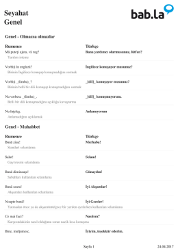 Genel - Bab.La
