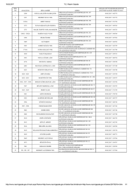 19.02.2017 T.C. Resmi Gazete http://www.resmigazete.gov.tr/main