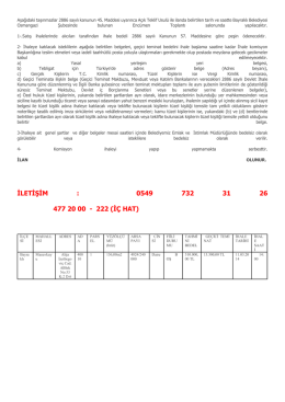 Dosyası i&ccedil;in tıklayınız