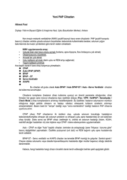 Yeni PAP Cihazları