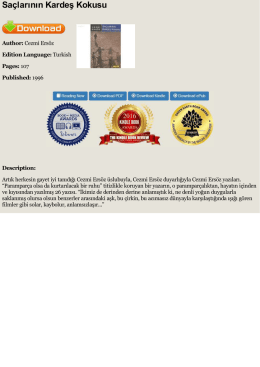 FB2 Sa&ccedil;larının Kardeş Kokusu - Cezmi Ers&ouml;z - Book