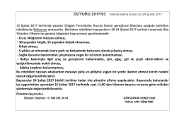 - En az ilköğretim mezunu olması, - 30 yaşından küçük, 55 yaşından