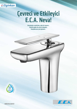 &Ccedil;evreci ve Etkileyici E.C.A. Neva!