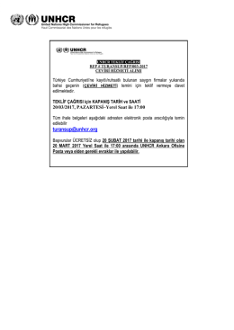 &Ccedil;eviri Hizmeti Alımı