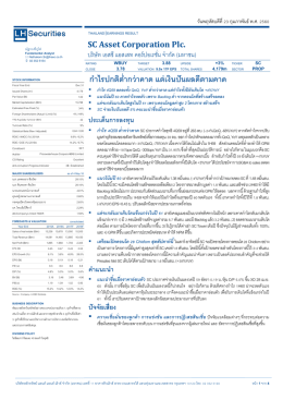 ก ำไรปกกิติ ำกว่ำคำด แิ่เงตนกันผลดีิำมคำด