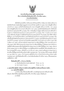 ประกาศรับนักเรียน ม.1 ปีการศึกษา 2560 (ห้องเรียนพิเศษ)