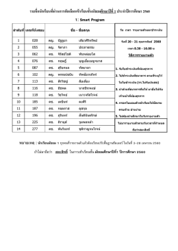 1: Smart Program