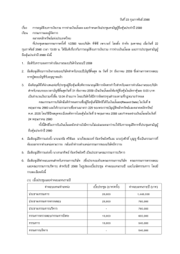 วันที่ 23 กุมภาพันธ์ 2560 เรื่อง การอนุมัติงบการเง