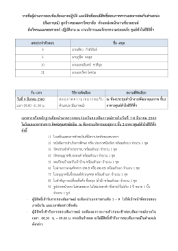 (สัมภาษณ์) ลูกจ้างของมหาวิทยาลัย ตาแหน่งพนัก