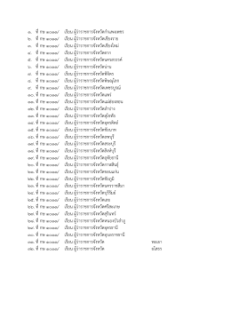 1. ที่กษ 1011/ เรียน ผู  ว  าราชการจังหวัดกําแพงเพ