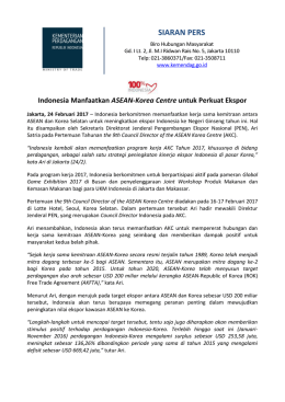 DownloadIndonesia Manfaatkan ASEAN