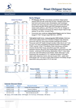 Riset Fixed Income Harian - Samuel Sekuritas Indonesia