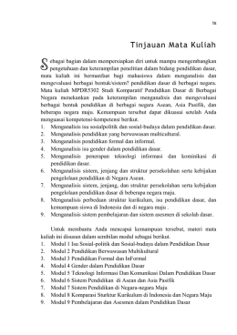 Tinjauan Mata Kuliah
