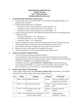 Ketentuan lomba lukis