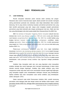 bab i pendahuluan - Perpustakaan Universitas Mercu Buana