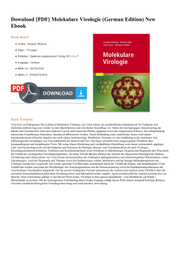 Molekulare Virologie (German