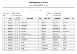 - Dinas Pendidikan Kota Semarang