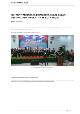 Berita 9628_SD `AISYIYAH CAHAYA INSAN