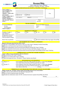 form manual member ikasma