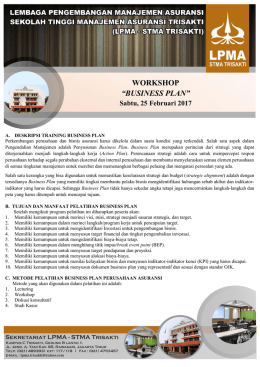 workshop “business plan”