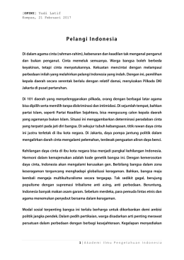 [OPINI] Yudi Latif